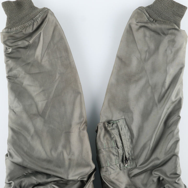 1989 delivery, genuine US military CWU-45/P military flight jacket, made in USA, LARGE (42-44), men's L, vintage /evb003416