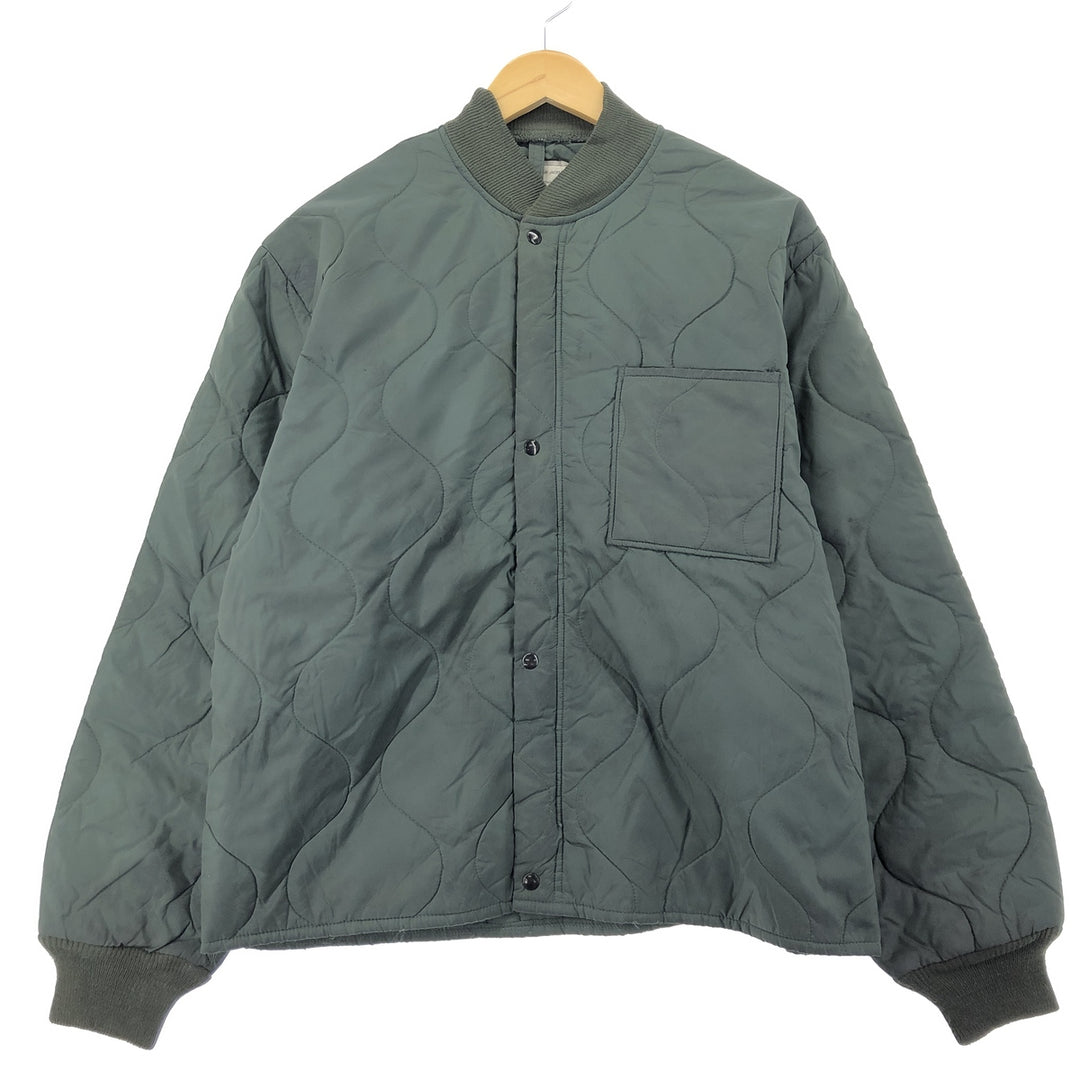 1998 delivery, genuine US military item, USAIR FORCE CWU-9/P military liner jacket, made in USA, men's L, vintage /evb003420
