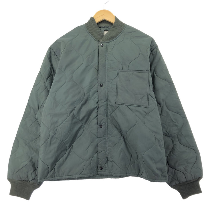 1998 delivery, genuine US military item, USAIR FORCE CWU-9/P military liner jacket, made in USA, men's L, vintage /evb003420