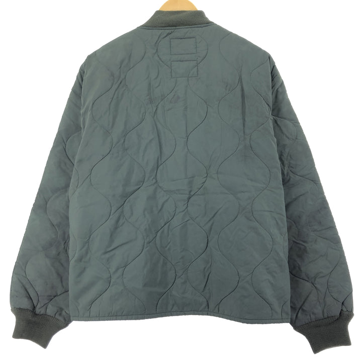 1998 delivery, genuine US military item, USAIR FORCE CWU-9/P military liner jacket, made in USA, men's L, vintage /evb003420