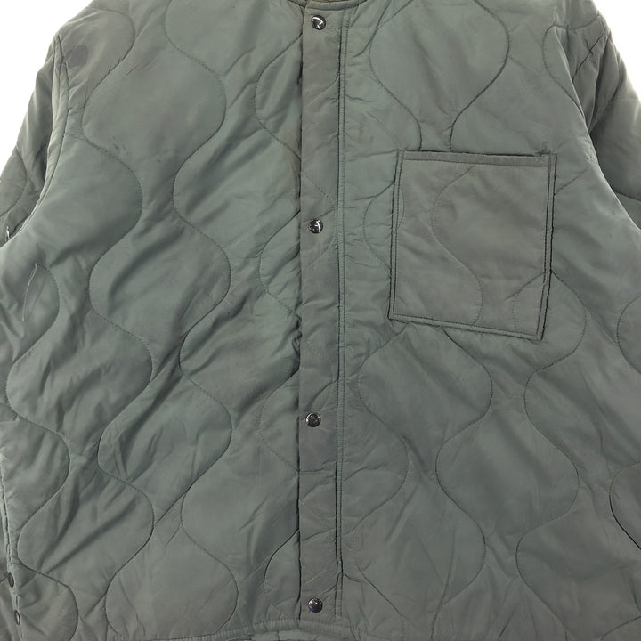 1998 delivery, genuine US military item, USAIR FORCE CWU-9/P military liner jacket, made in USA, men's L, vintage /evb003420