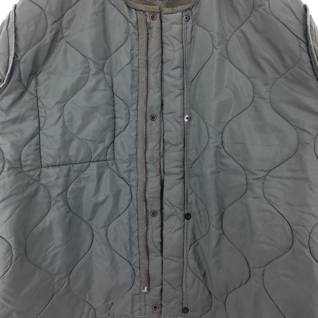 1998 delivery, genuine US military item, USAIR FORCE CWU-9/P military liner jacket, made in USA, men's L, vintage /evb003420