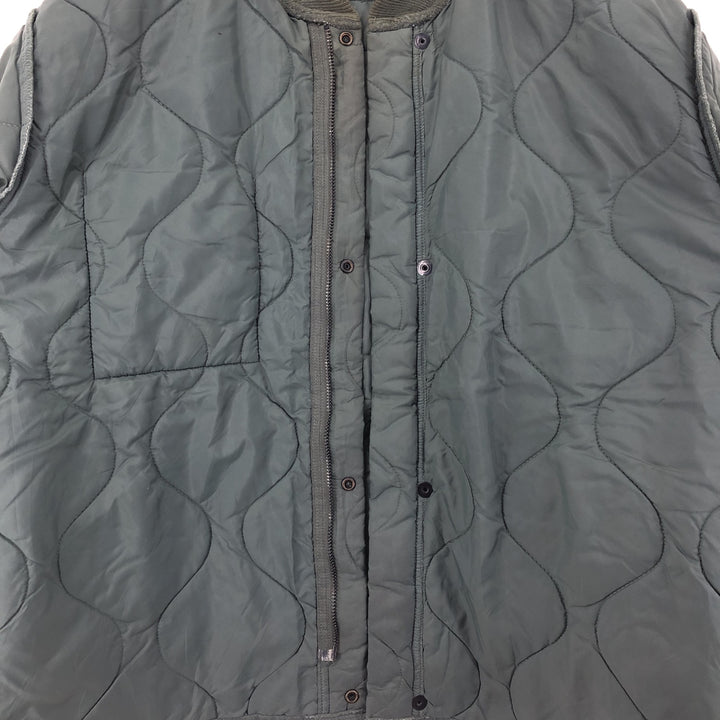 1998 delivery, genuine US military item, USAIR FORCE CWU-9/P military liner jacket, made in USA, men's L, vintage /evb003420
