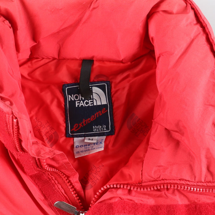 80s-90'S THE NORTH FACE EXTREME Navy Tag Gore-Tex Padded Mountain Parka Made in USA Men's M /evb003436