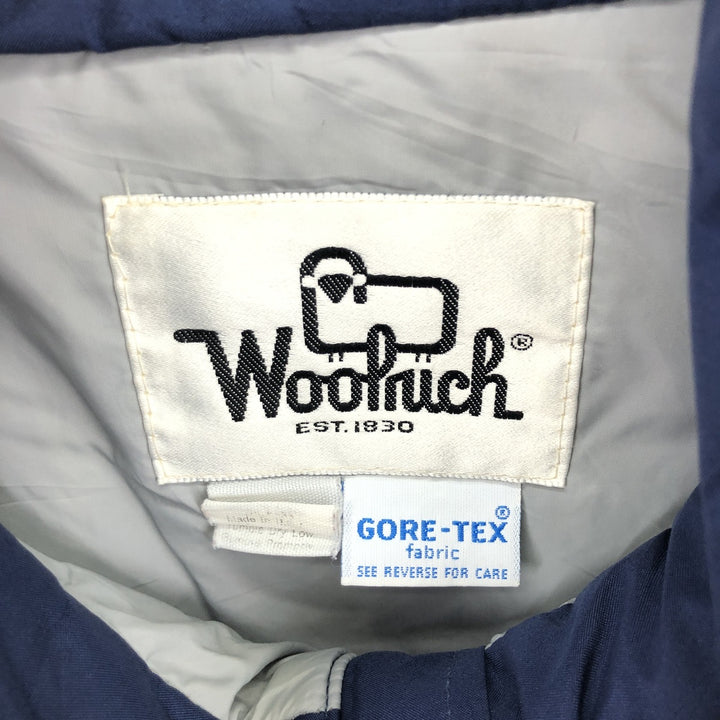 70'S WOOLRICH GORE-TEX padded mountain jacket, men's L, vintage /evb003437