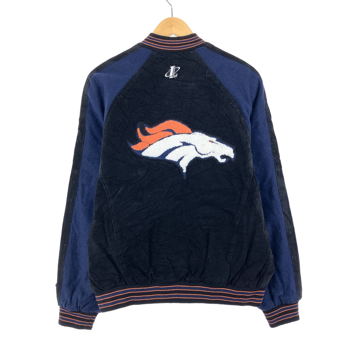 90'S LOGO ATHLETIC NFL Denver Broncos Varsity Jacket Award Jacket Men's M /evb003448