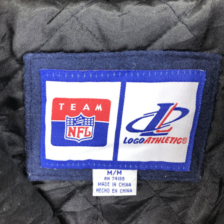 90'S LOGO ATHLETIC NFL Denver Broncos Varsity Jacket Award Jacket Men's M /evb003448