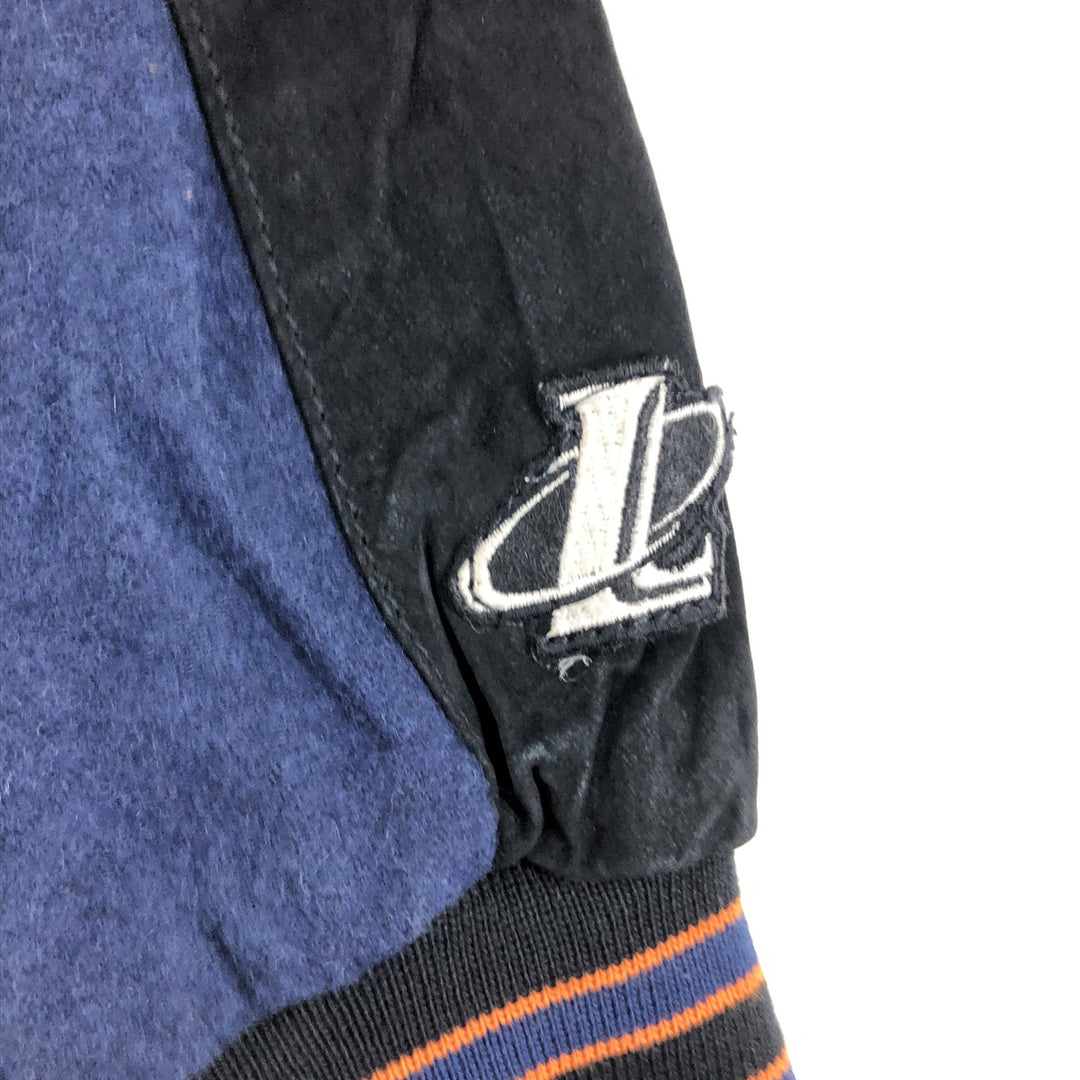 90'S LOGO ATHLETIC NFL Denver Broncos Varsity Jacket Award Jacket Men's M /evb003448