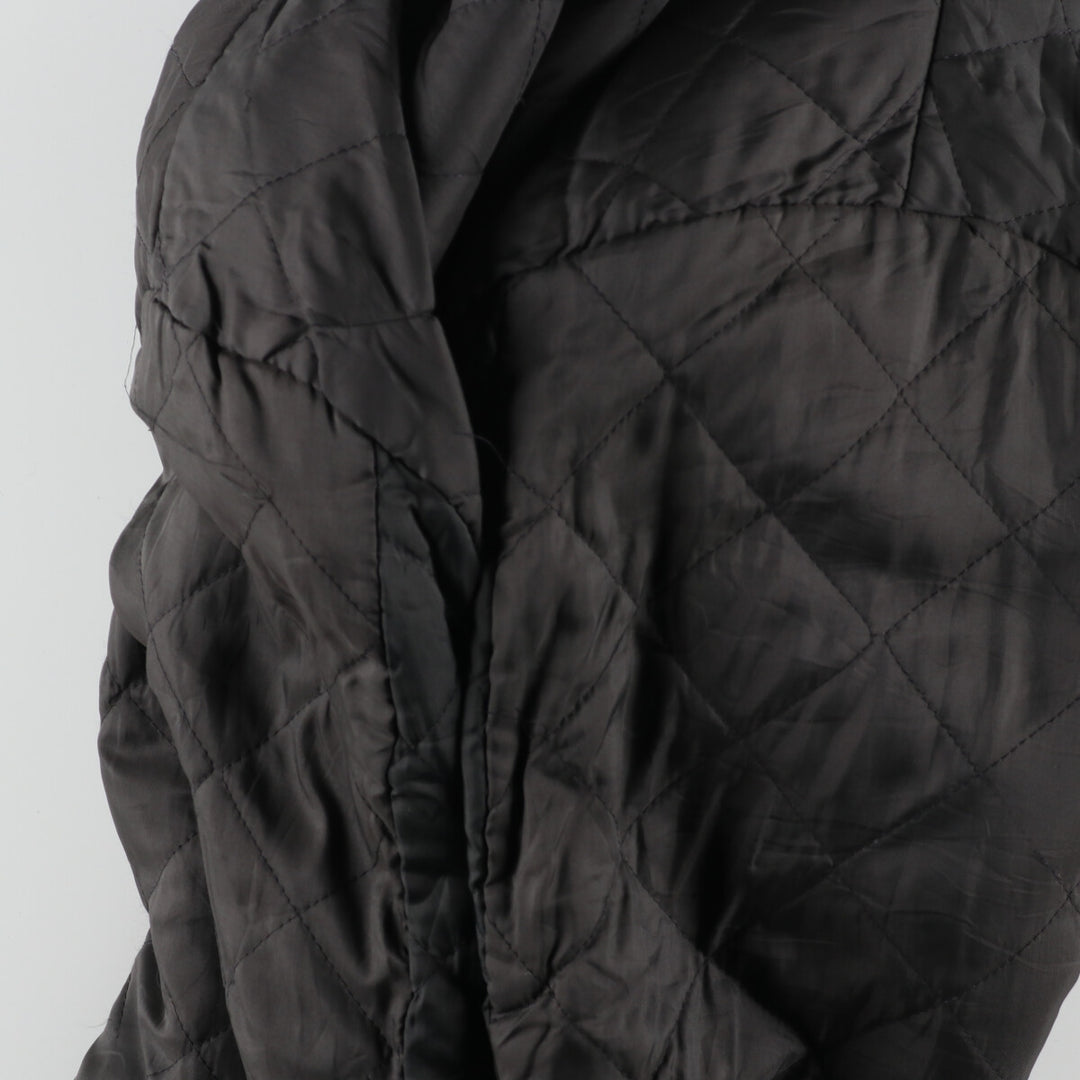 90'S DeLONG NHL MINNESOTA MOOSE Wool Leather Sleeve Stadium Jacket Award Jacket Varsity Jacket Men's L /evb003469