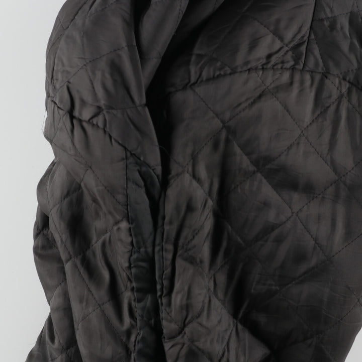 90'S DeLONG NHL MINNESOTA MOOSE Wool Leather Sleeve Stadium Jacket Award Jacket Varsity Jacket Men's L /evb003469