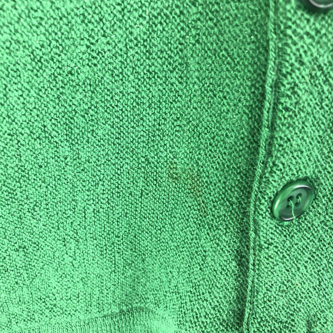 60s-70'S DAVID FRANK knit cardigan, men's L, vintage /evb003485