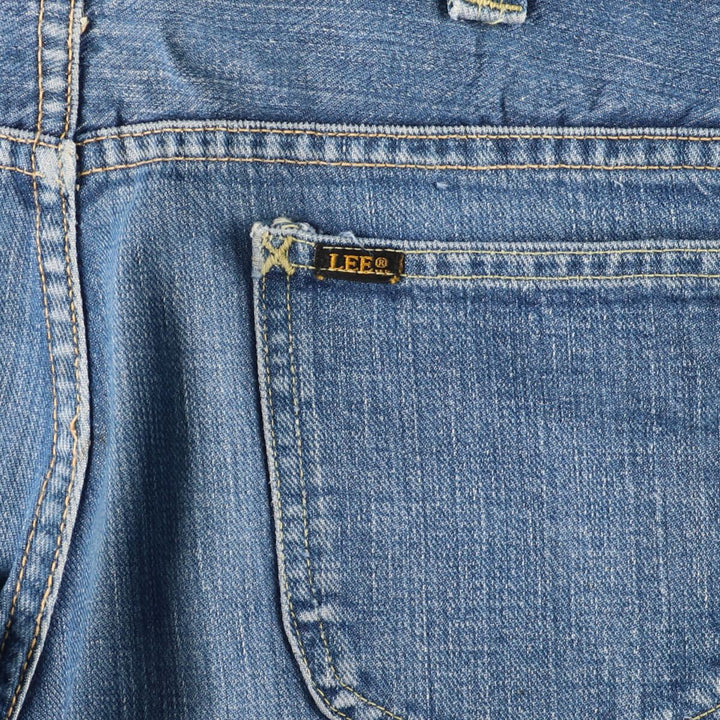 70'S Lee Leens Bootcut Denim Pants Made in USA Men's W34 Vintage /evb003551