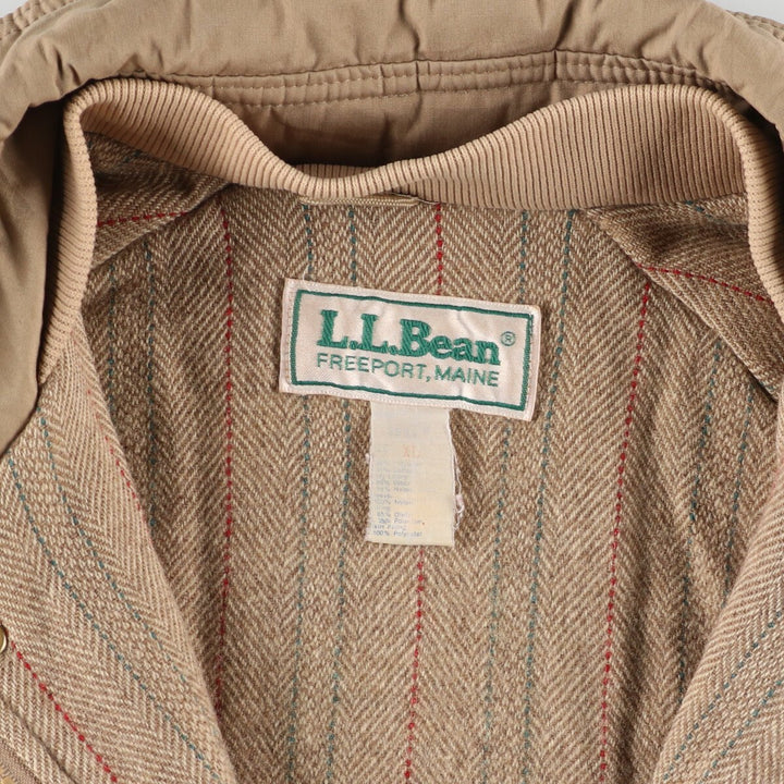 80'S LLBean Storm Coat, Padded Coat, Made in USA, Men's XL, Vintage /evb003568