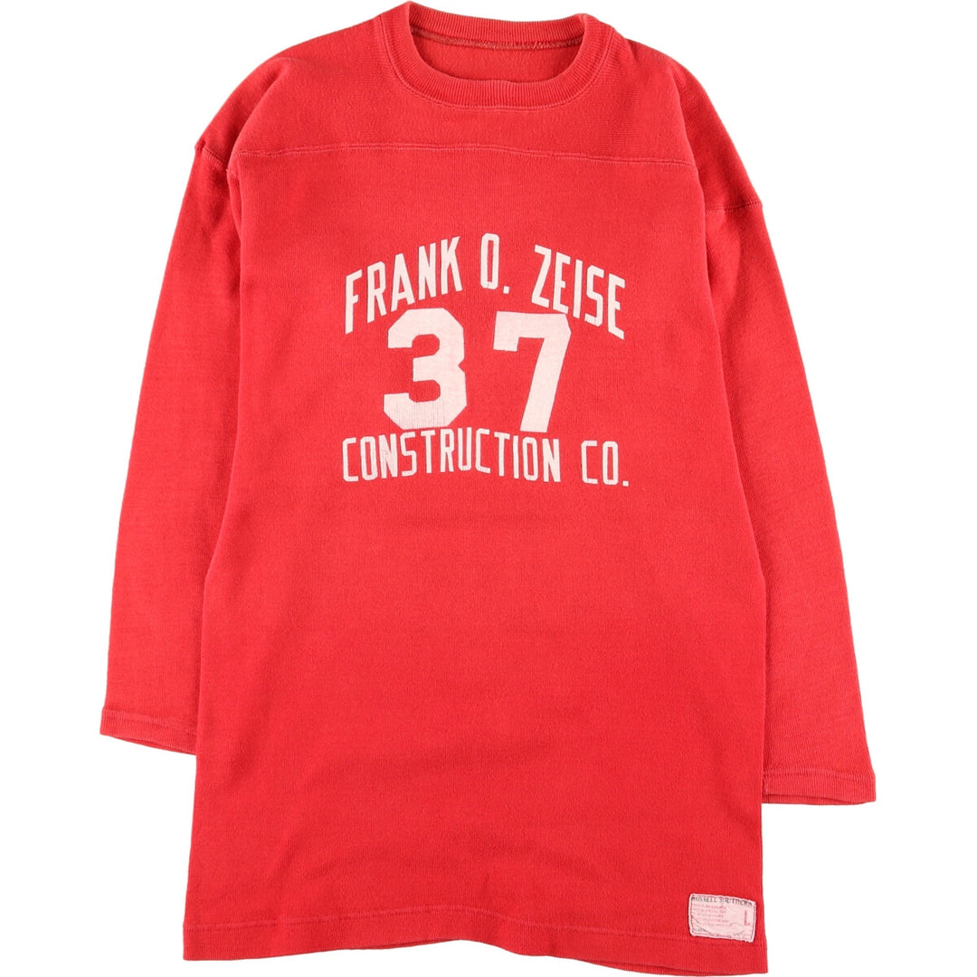 60'S Russell SOUTHERN printed sweatshirt, sweatshirt, made in USA, women's L, vintage /evb003580