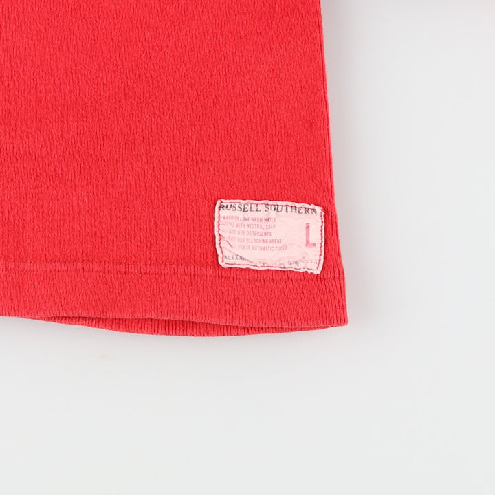 60'S Russell SOUTHERN printed sweatshirt, sweatshirt, made in USA, women's L, vintage /evb003580