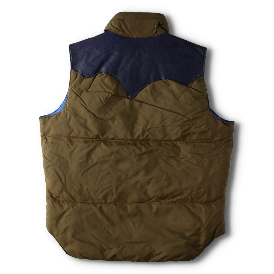 70's Rocky Mountain Featherbed Goose Down Vest Women's L Vintage /evb003625