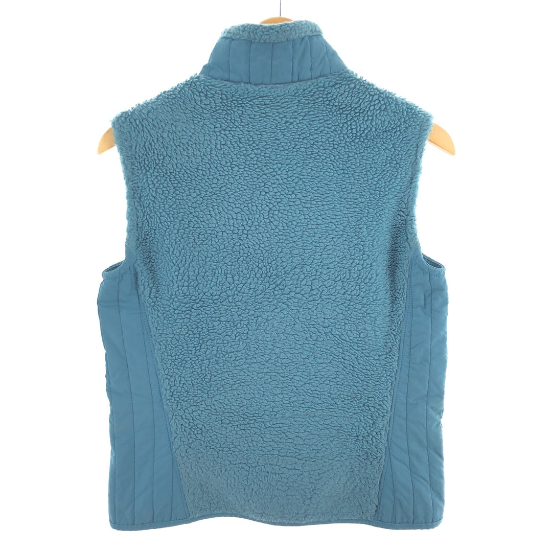 Vintage Patagonia STY23080F9 Nylon and Fleece Vest, Women's Size M, 2009 [Elle] polyester Blue type light blue Vintage Second Hand