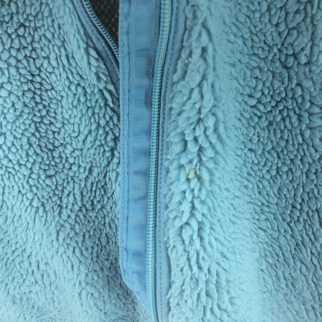 Vintage Patagonia STY23080F9 Nylon and Fleece Vest, Women's Size M, 2009 [Elle] polyester Blue type light blue Vintage Second Hand