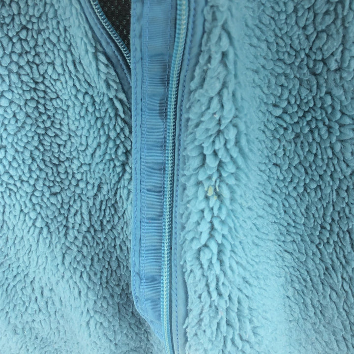Vintage Patagonia STY23080F9 Nylon and Fleece Vest, Women's Size M, 2009 [Elle] polyester Blue type light blue Vintage Second Hand