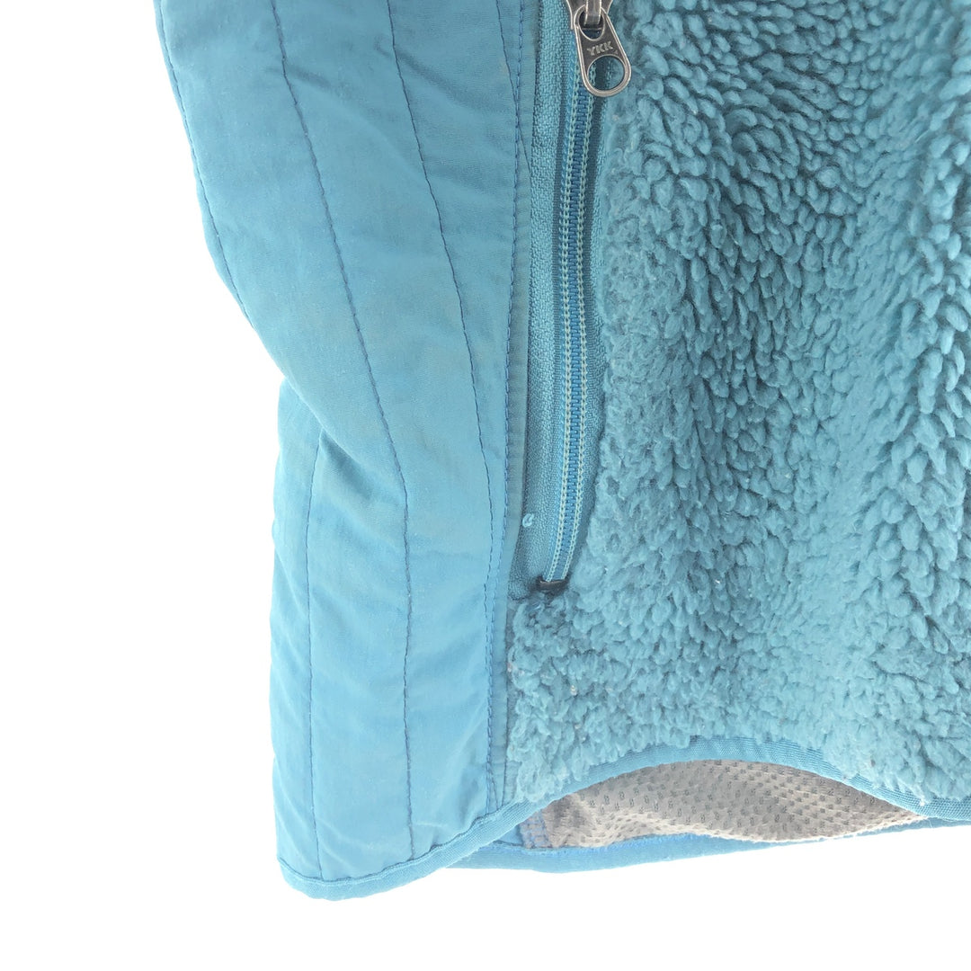 Vintage Patagonia STY23080F9 Nylon and Fleece Vest, Women's Size M, 2009 [Elle] polyester Blue type light blue Vintage Second Hand