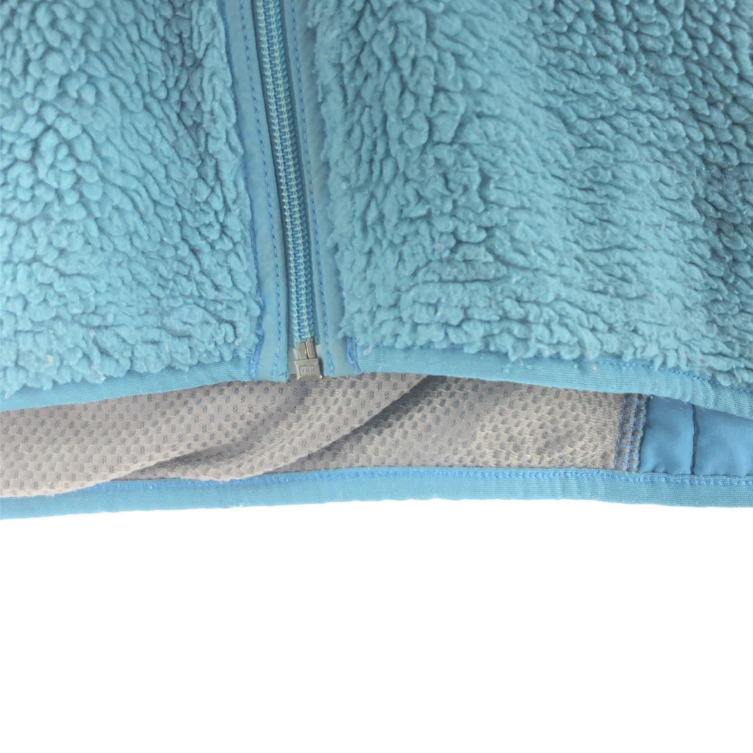 Vintage Patagonia STY23080F9 Nylon and Fleece Vest, Women's Size M, 2009 [Elle] polyester Blue type light blue Vintage Second Hand
