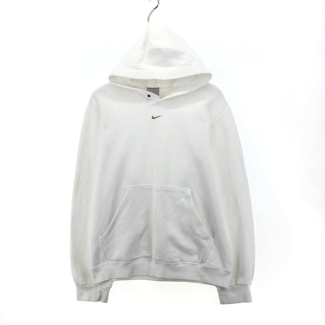 Nike Center Logo Sweat Pullover Hoodie Men's M /evb003689