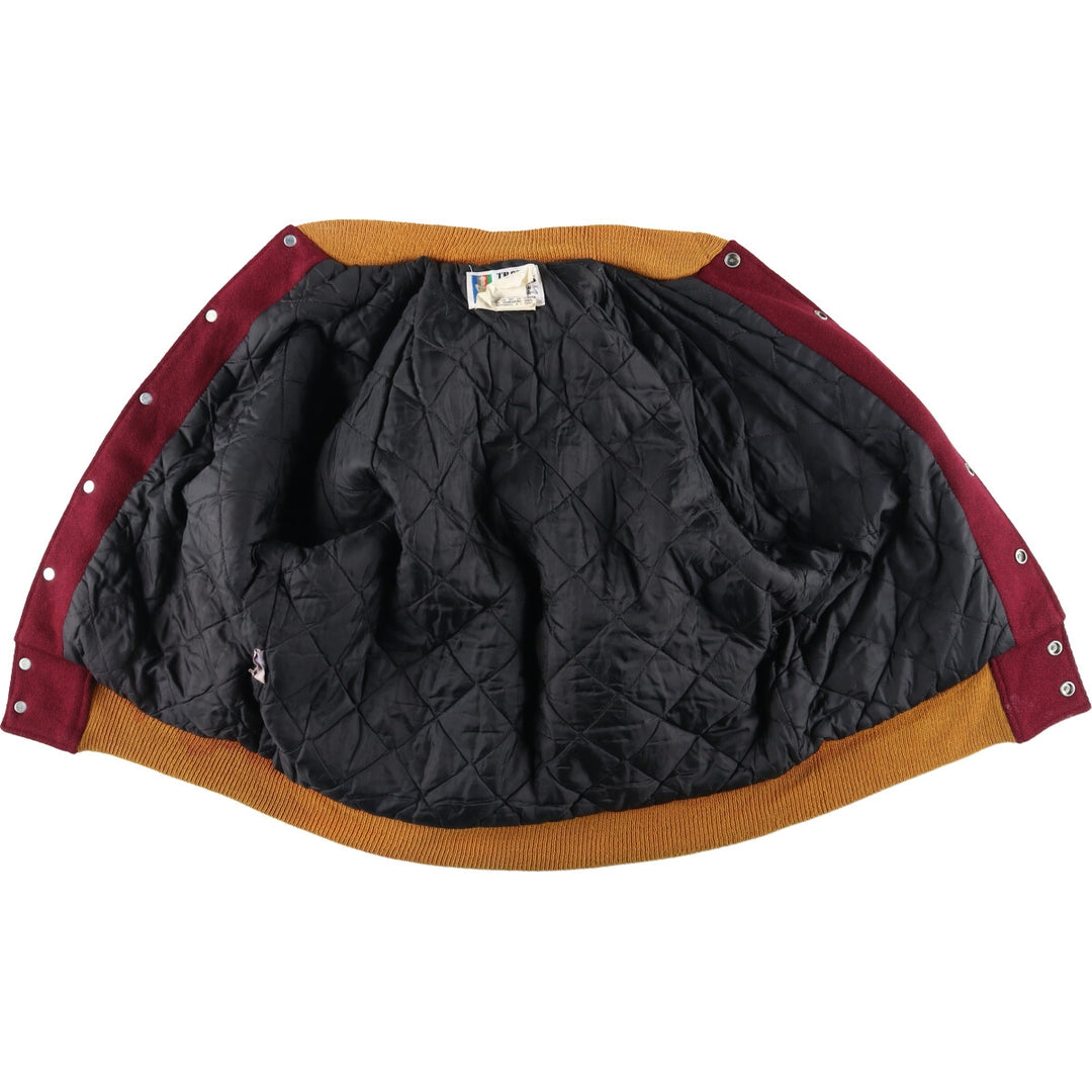 80'S TROPHY JACKETS Wool Stadium Jacket Award Jacket Varsity Jacket Made in USA Men's XS Vintage /evb003738