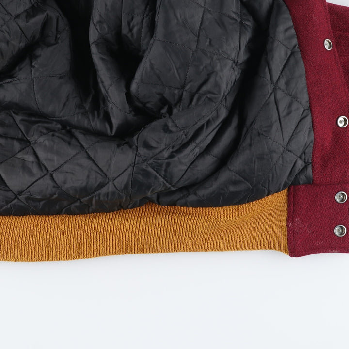 80'S TROPHY JACKETS Wool Stadium Jacket Award Jacket Varsity Jacket Made in USA Men's XS Vintage /evb003738