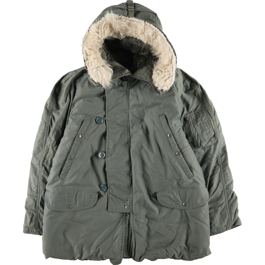 1984 delivery, genuine US military N-3B military flight jacket, made in USA, MEDIUM, men's M, vintage /evb003757