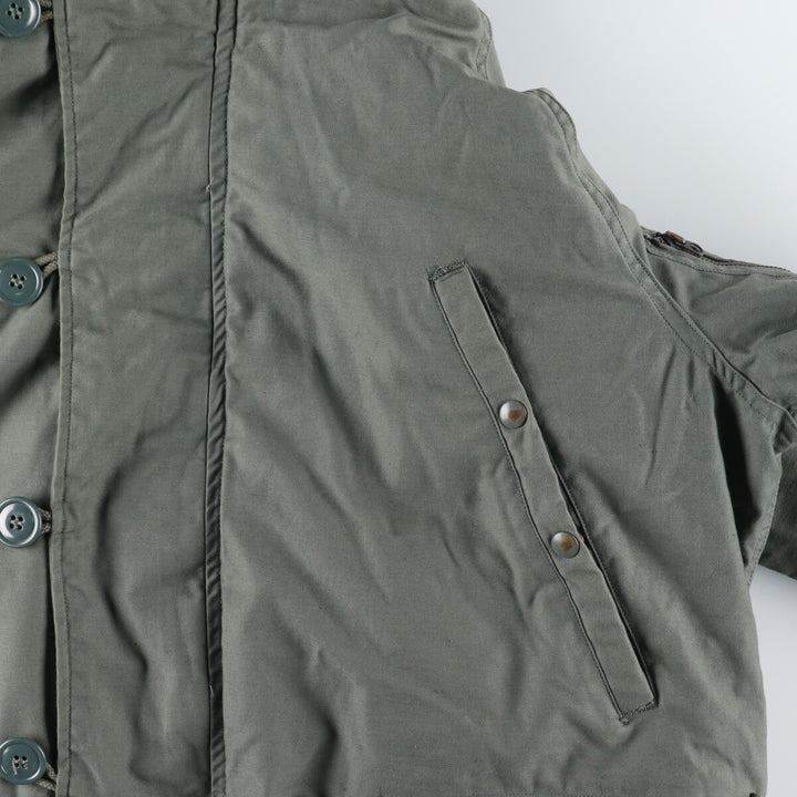 1984 delivery, genuine US military N-3B military flight jacket, made in USA, MEDIUM, men's M, vintage /evb003757