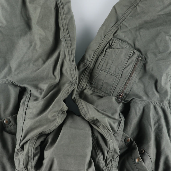 1984 delivery, genuine US military N-3B military flight jacket, made in USA, MEDIUM, men's M, vintage /evb003757