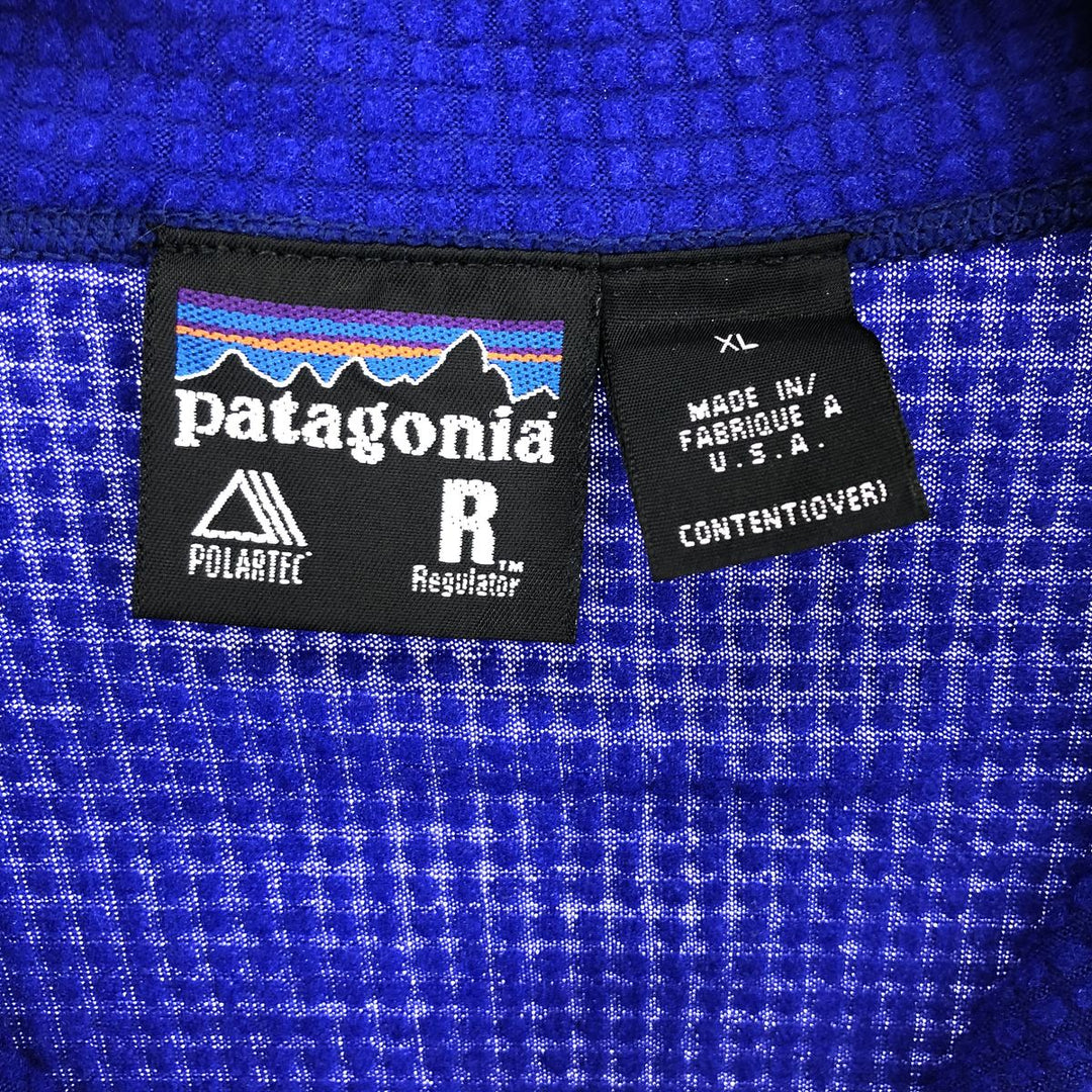 2000 Patagonia Regulator R1 40100FA00 Half Zip Fleece Pullover Made in USA Men's XL /evb003767