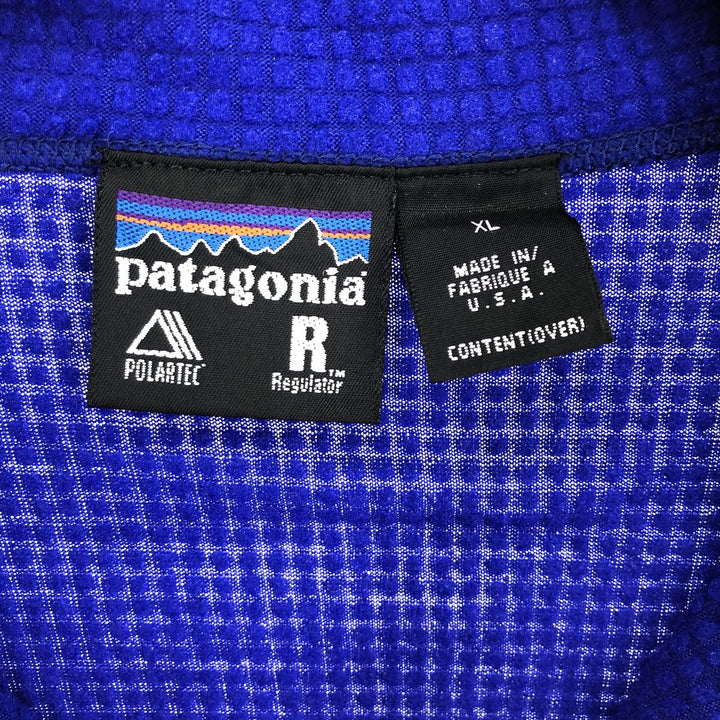 2000 Patagonia Regulator R1 40100FA00 Half Zip Fleece Pullover Made in USA Men's XL /evb003767