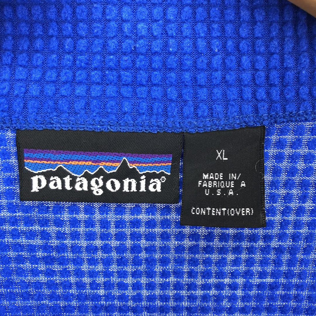 2002 Patagonia Regulator R1 40100FA02 Half Zip Fleece Pullover Made in USA Men's XL /evb003773