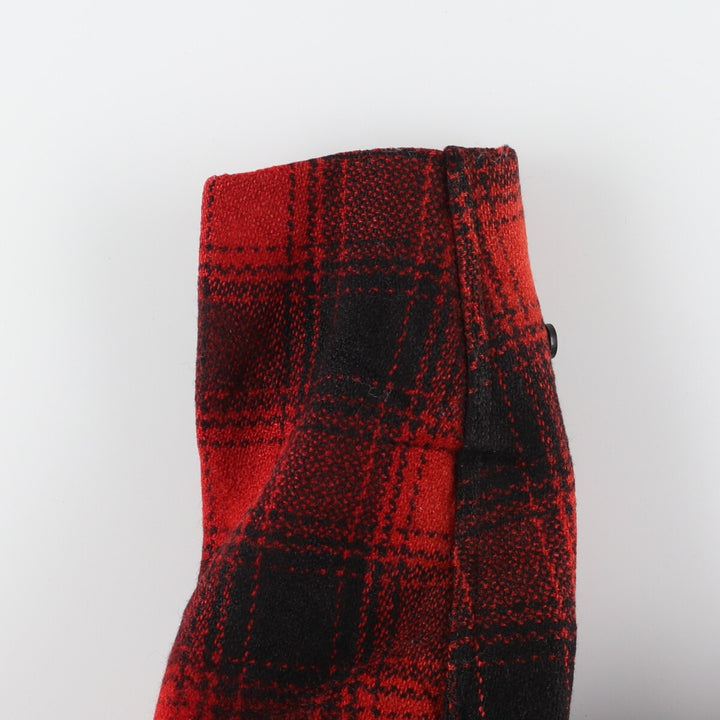 Ombre check wool jacket, men's L, vintage /evb003802