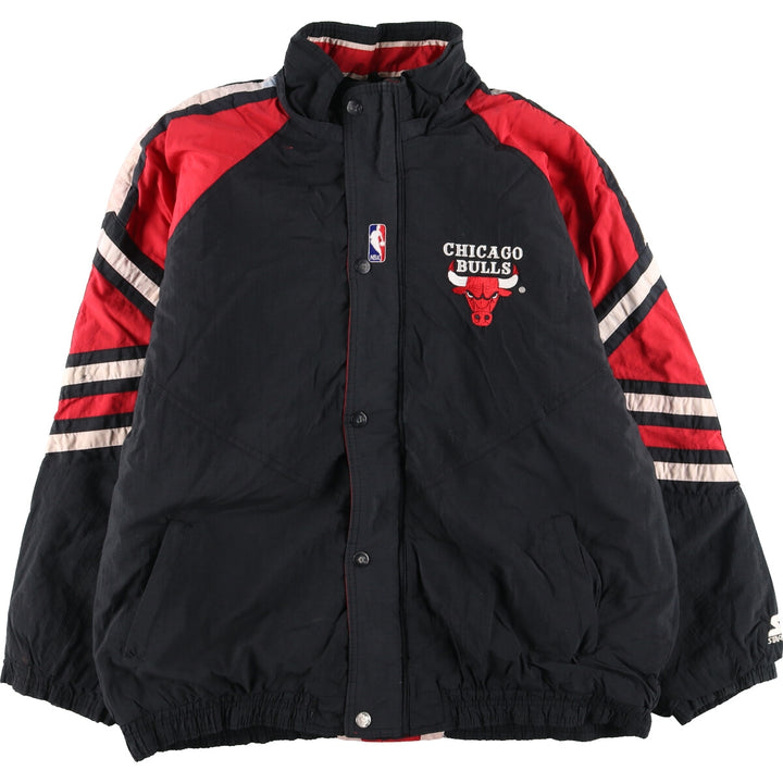 Special price for 90'S Starter NBA Chicago Bulls Back Logo Padded Jacket Men's XXL Vintage /evb003813