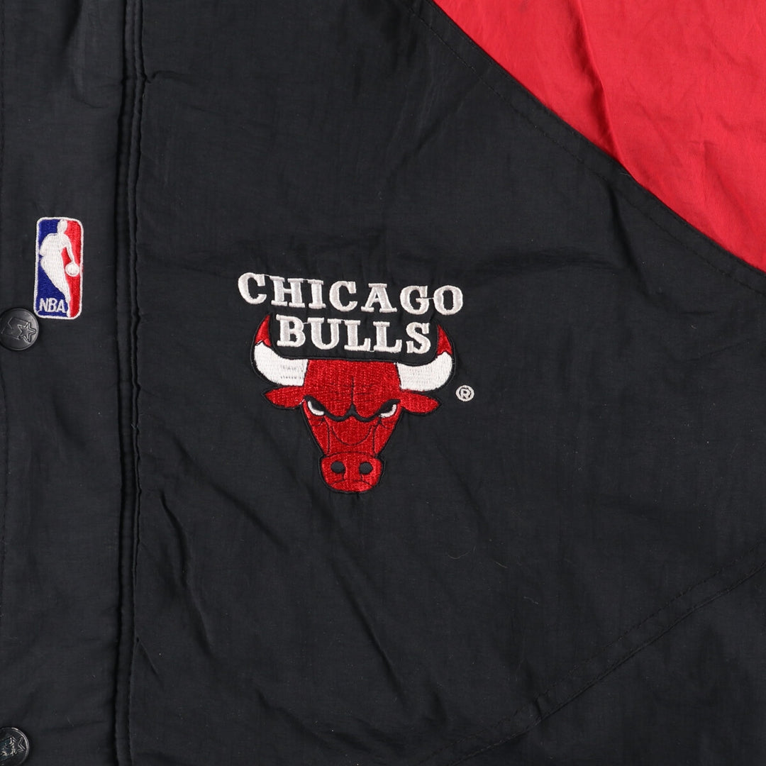 Special price for 90'S Starter NBA Chicago Bulls Back Logo Padded Jacket Men's XXL Vintage /evb003813