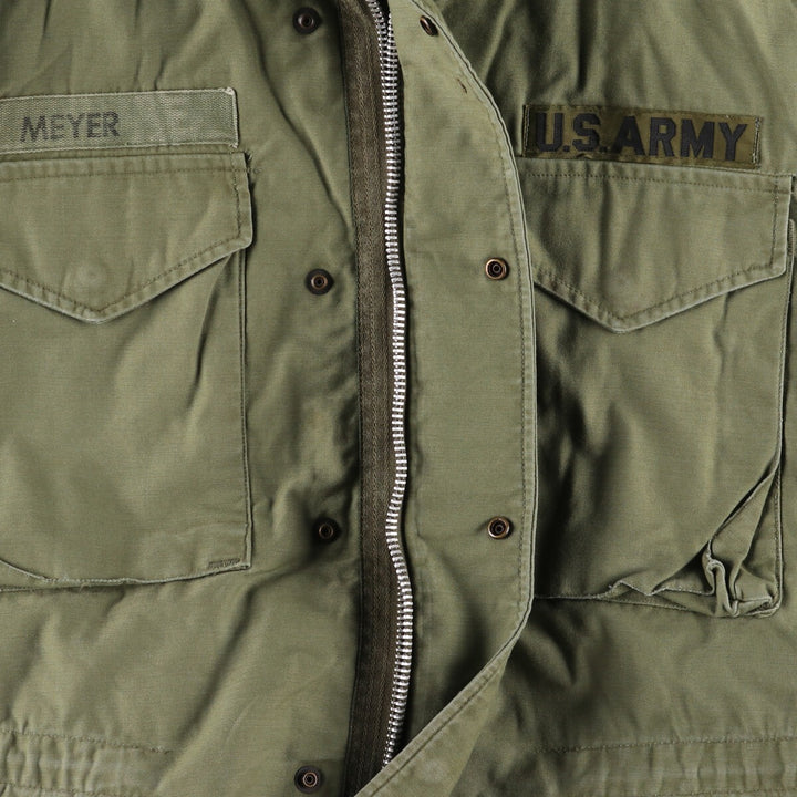 1960'S US Army M-65 2nd Military Field Jacket Made in USA Small Long Men's S Size Vintage /evb003831