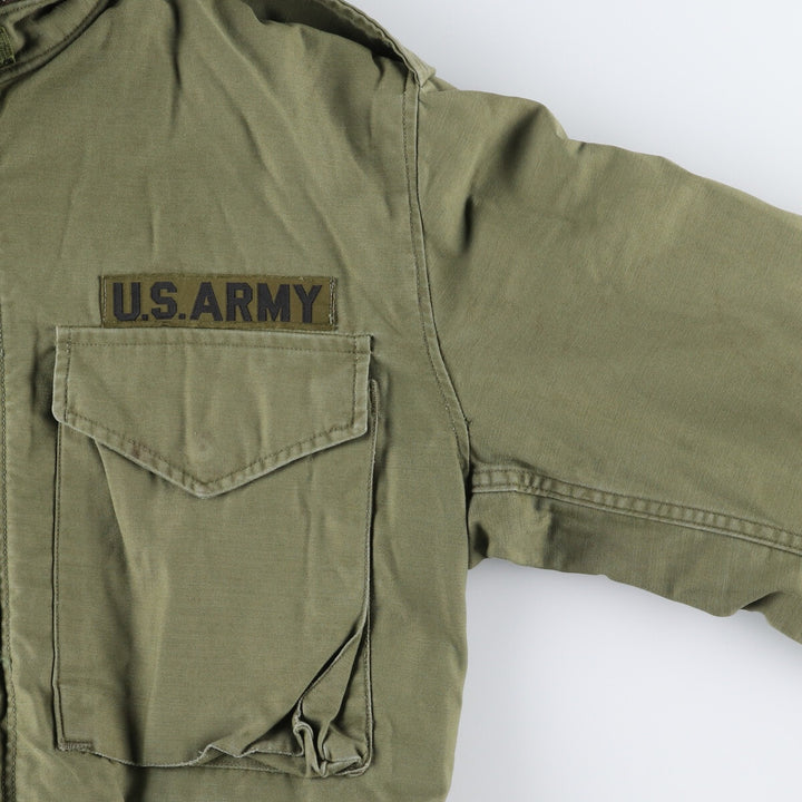 1960'S US Army M-65 2nd Military Field Jacket Made in USA Small Long Men's S Size Vintage /evb003831