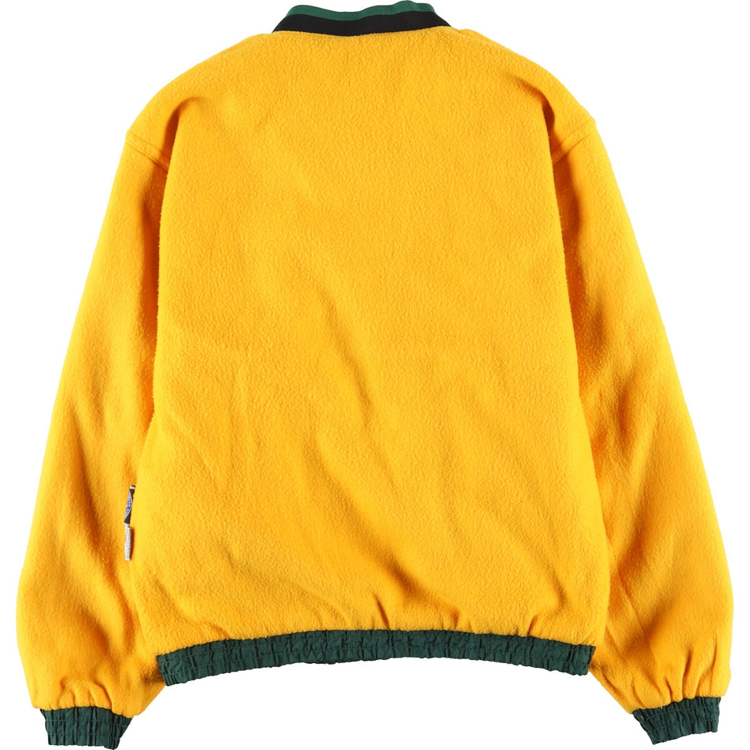 Vintage 90'S NFL Green Bay Packers reversible nylon pullover, women's, size XL Nylon Green type dark green Vintage Second Hand