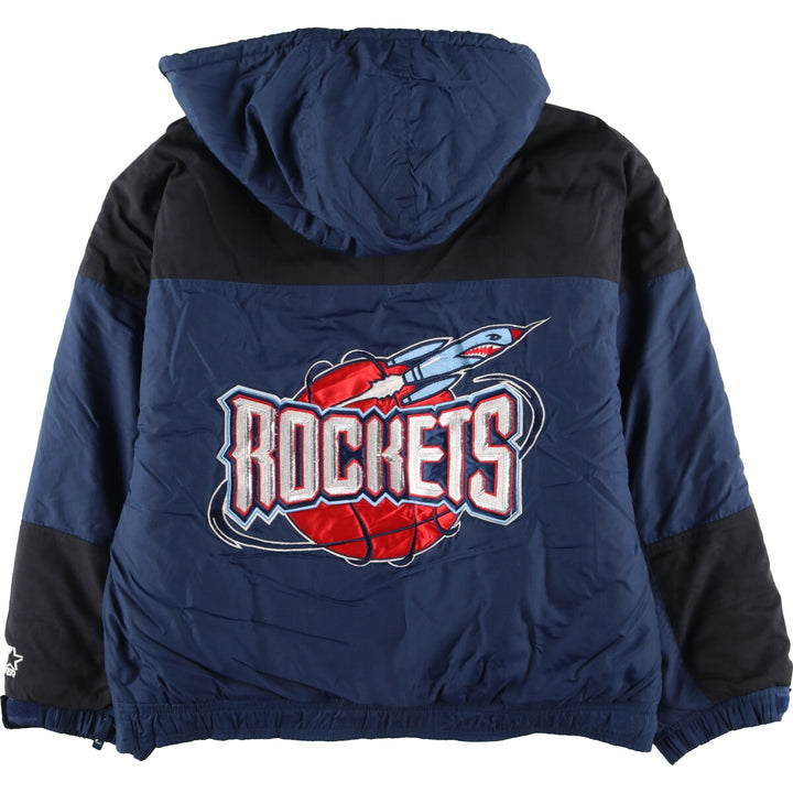 Starter NBA HOUSTON ROCKETS Anorak Hoodie Men's M /evb003857