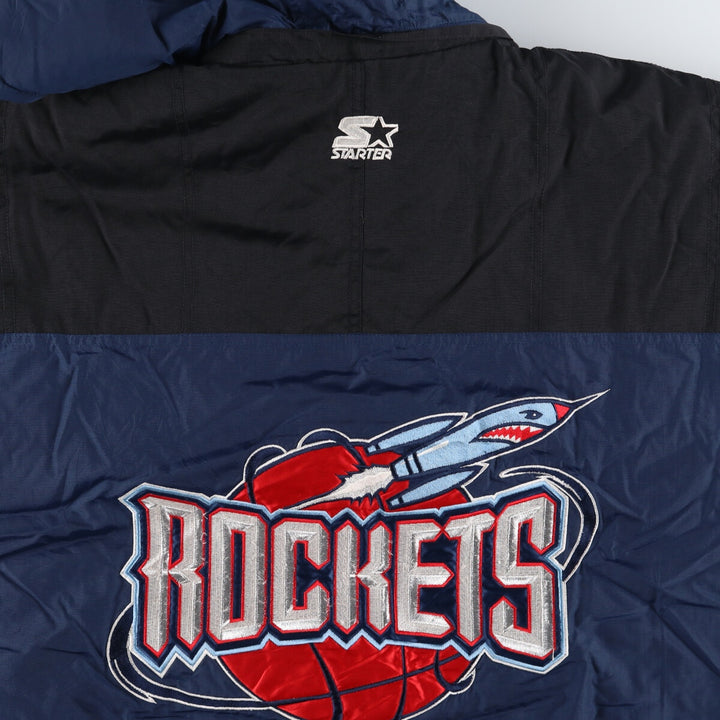 Starter NBA HOUSTON ROCKETS Anorak Hoodie Men's M /evb003857