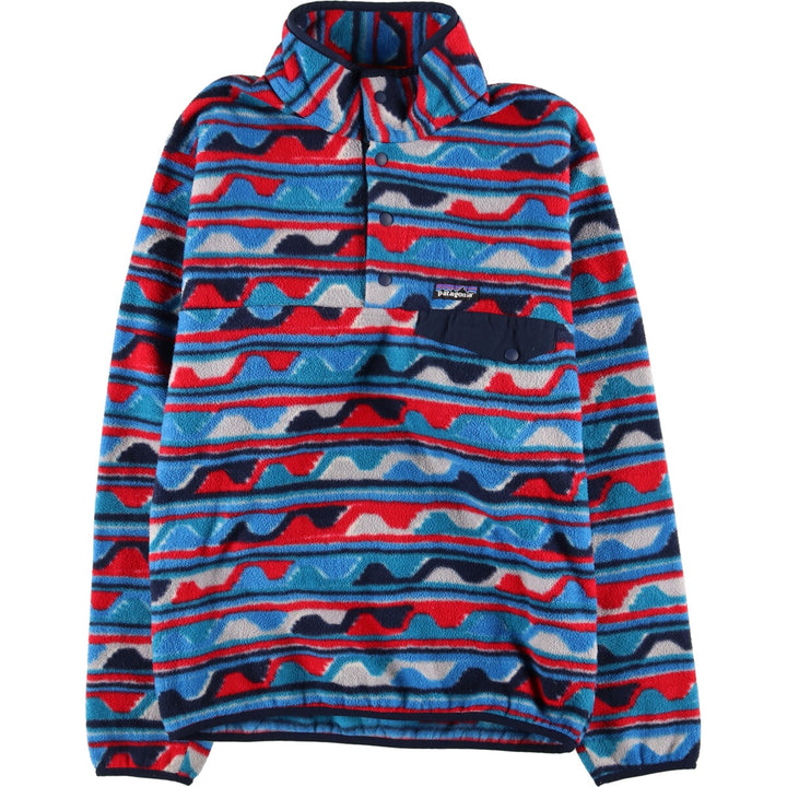 2016 Patagonia Synchilla Snap T STY25580FA16 All-over print fleece pullover Men's S /evb003865