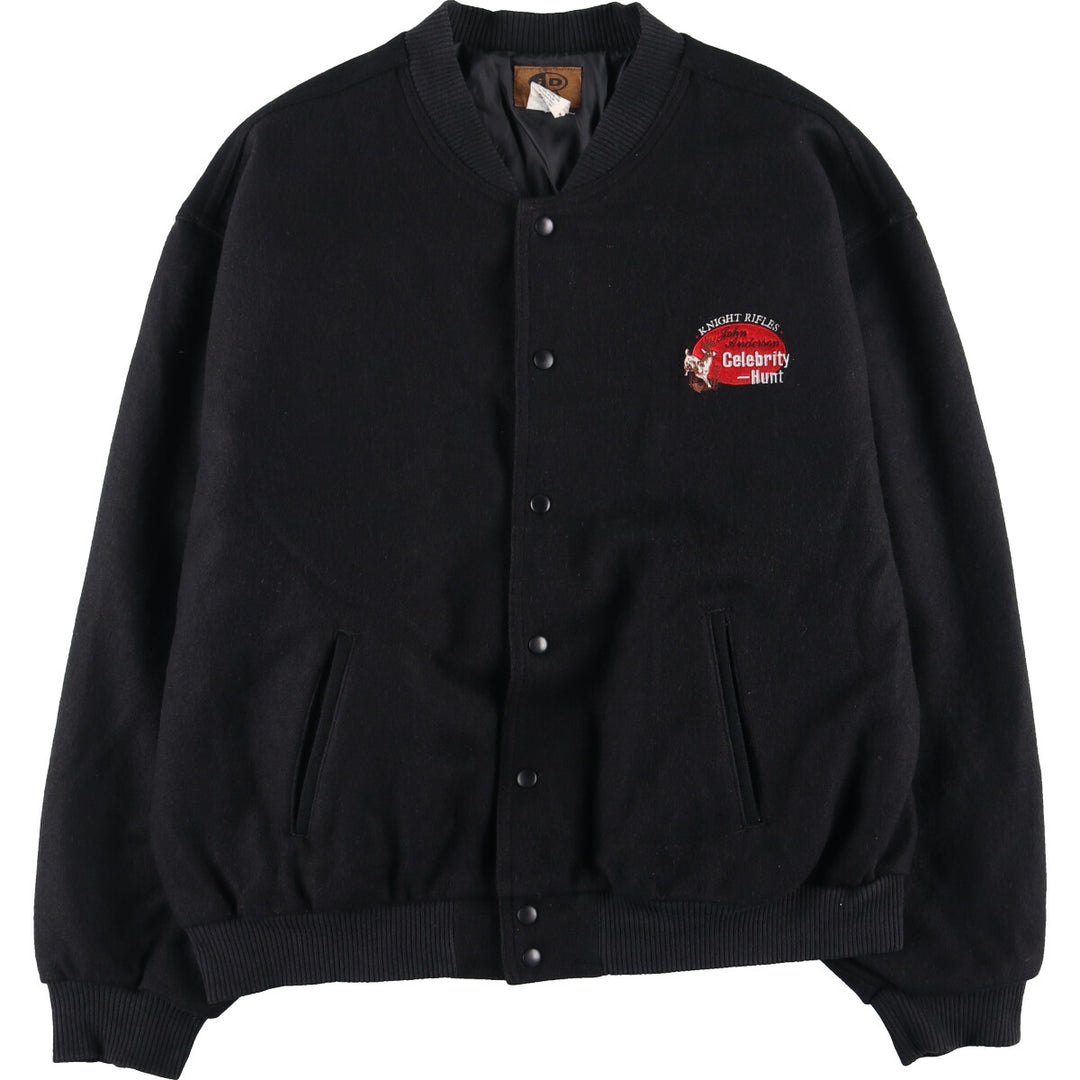 iD WEAR Wool Stadium Jacket Award Jacket Varsity Jacket Made in Canada Men's XXL /evb003902