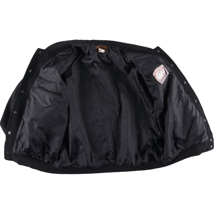 iD WEAR Wool Stadium Jacket Award Jacket Varsity Jacket Made in Canada Men's XXL /evb003902