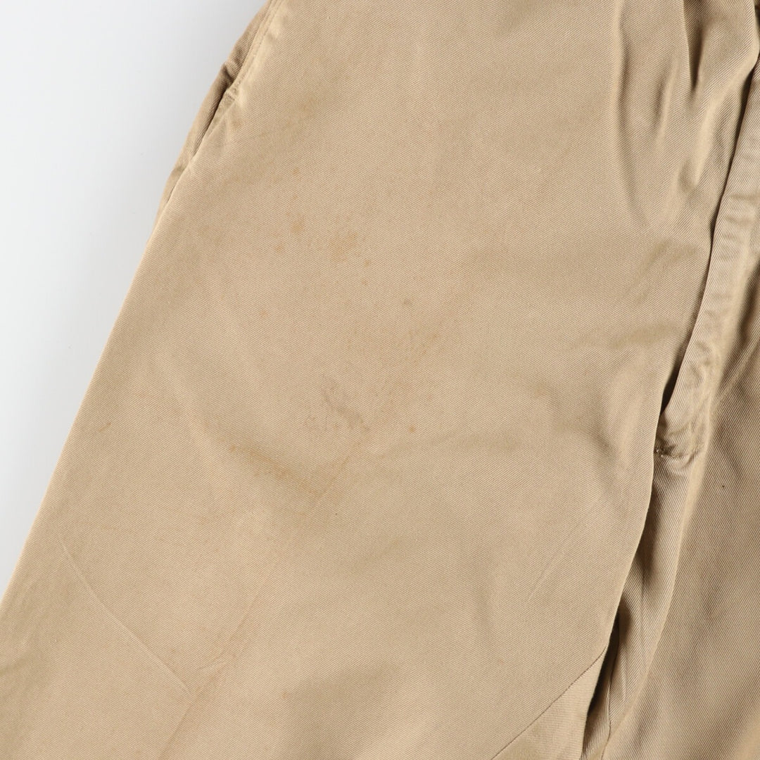 Vintage 1960s-1970'S US Military Chino Pants, Made in USA, Women's, Size L (W28) unclear Beige type Vintage Second Hand