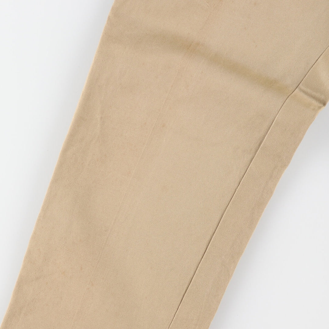 Vintage 1960s-1970'S US Military Chino Pants, Made in USA, Women's, Size L (W28) unclear Beige type Vintage Second Hand