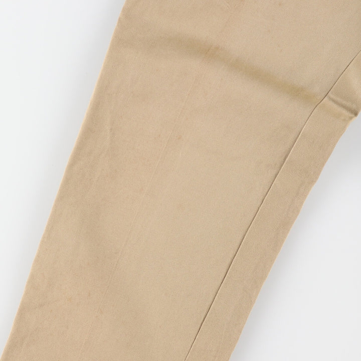 Vintage 1960s-1970'S US Military Chino Pants, Made in USA, Women's, Size L (W28) unclear Beige type Vintage Second Hand