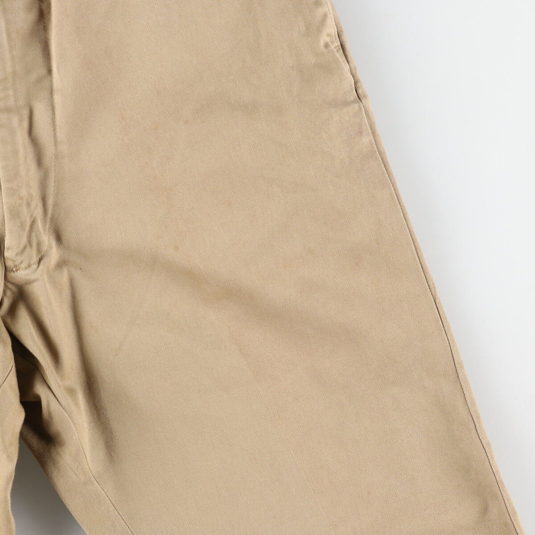 Vintage 1960s-1970'S US Military Chino Pants, Made in USA, Women's, Size L (W28) unclear Beige type Vintage Second Hand