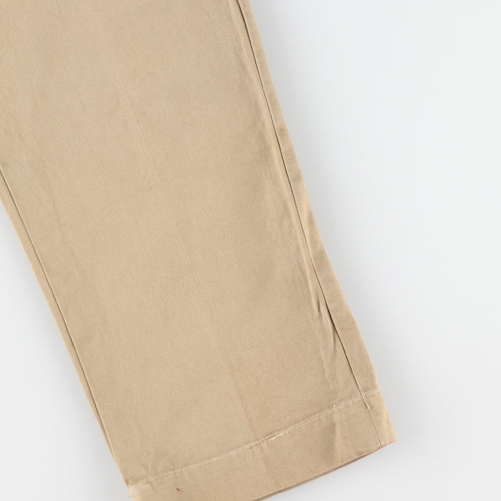 Vintage 1960s-1970'S US Military Chino Pants, Made in USA, Women's, Size L (W28) unclear Beige type Vintage Second Hand